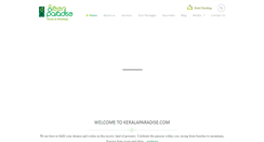Desktop Screenshot of keralaparadise.com